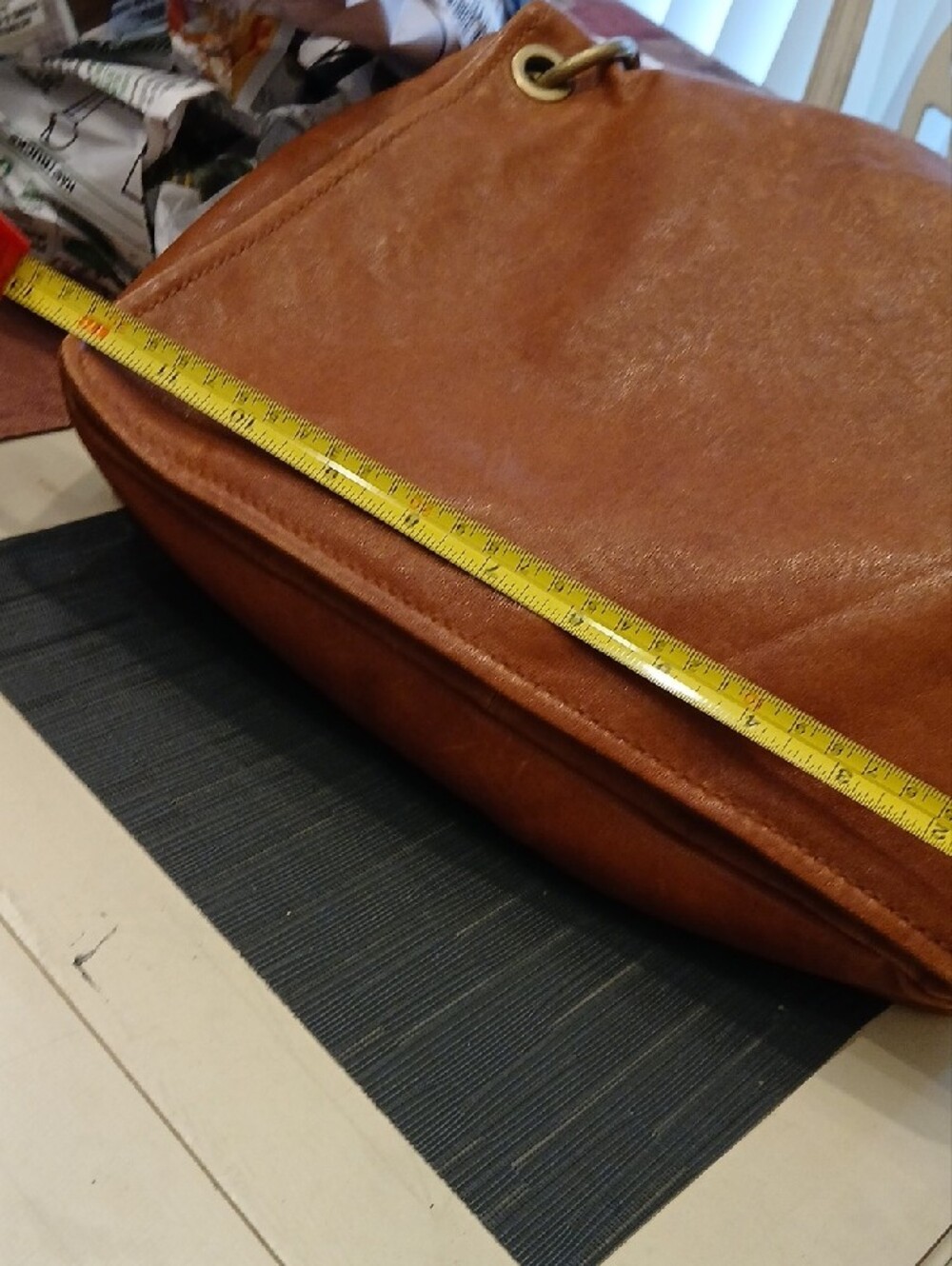 Fossil Leather Shoulder Bag - Cognac - Picture 5 of 10
